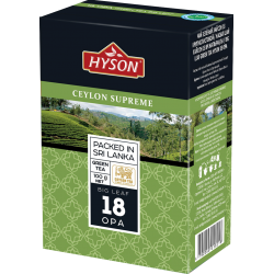 Hyson Herbata Zielona Ceylon Supreme duże liście 200g (OPA)
